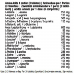 HI TEC Nutrition Ultra Amino 5100 (2000mg) 325 Tabs - Image 2