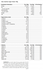 Vegan Protein 750g (Vanilla) (Hitec Nutrition) - Image 2