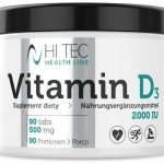 Vitamin D3 (Health Line) 90tabs (Hitec Nutrition)