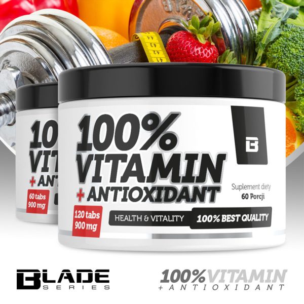 100% Vitamin+Antioxidant 60tabs (Blade) - Image 3