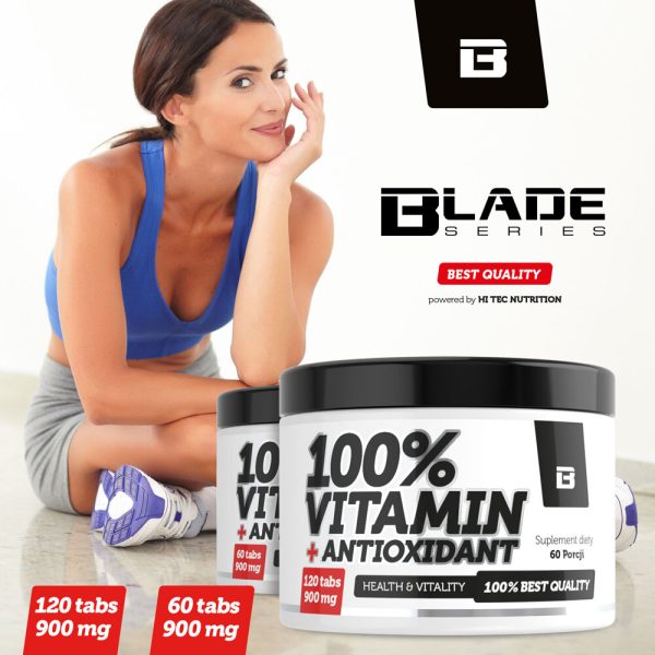 100% Vitamin+Antioxidant 60tabs (Blade) - Image 6