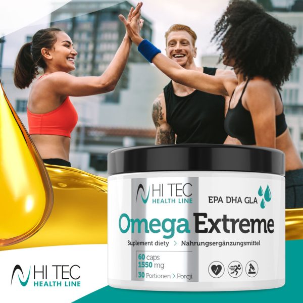 Omega Extreme (Health Line) 60caps (Hitec Nutrition) - Image 5