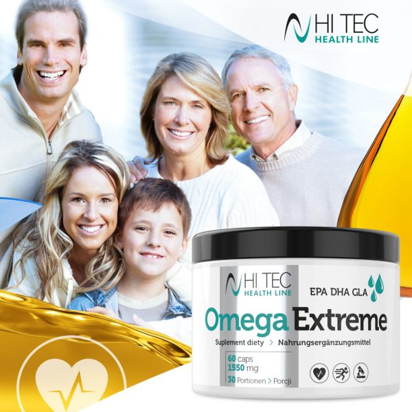 Omega Extreme (Health Line) 60caps (Hitec Nutrition) - Image 4