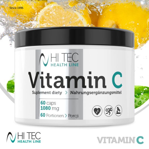 Vitamin C (Health Line) 60caps (Hitec Nutrition) - Image 5