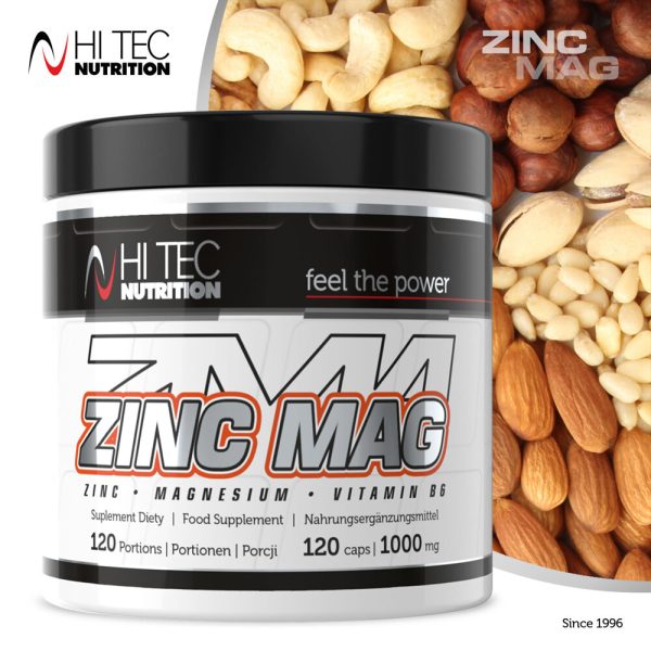 Zinc Mag 120caps (Hitec Nutrition) - Image 6