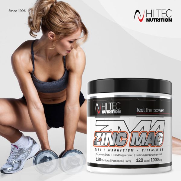 Zinc Mag 120caps (Hitec Nutrition) - Image 5