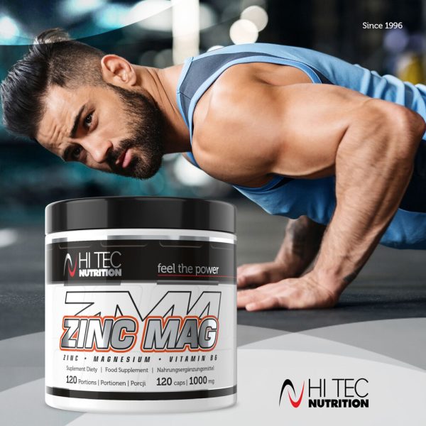 Zinc Mag 120caps (Hitec Nutrition) - Image 4