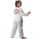 Olympus Sport Kyorugi Poom Στολή Taekwondo Ενηλίκων/Παιδική Λευκή 1046 - Image 2