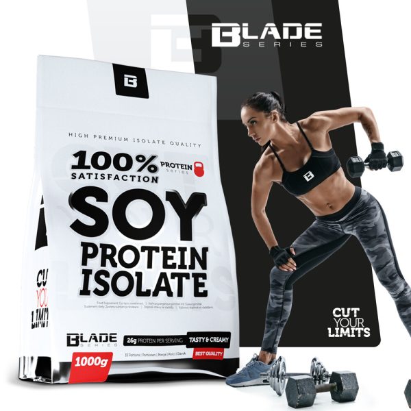 100% Soy Protein Isolate 1000g (Vanilla) (Blade) - Image 5