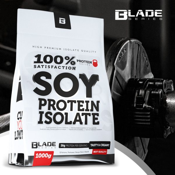 100% Soy Protein Isolate 1000g (Vanilla) (Blade) - Image 4