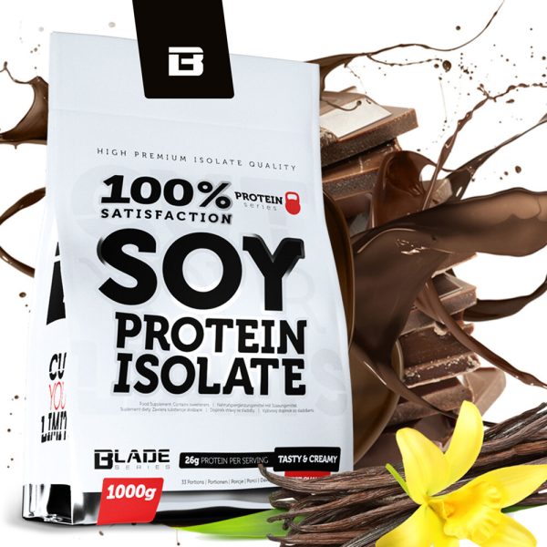 100% Soy Protein Isolate 1000g (Vanilla) (Blade) - Image 2