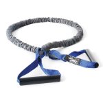 Λάστιχο Γυμναστικής με Μανίκι Premium Gym Tube (Μπλε-Πολύ Σκληρό) Body Concept