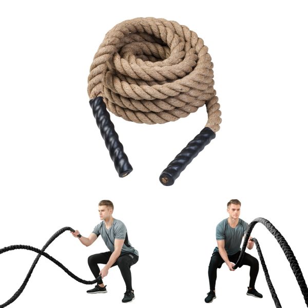 Σχοινί Crossfit 12mx4cm Optimum Sport (CX-BRP105-12) - Image 4
