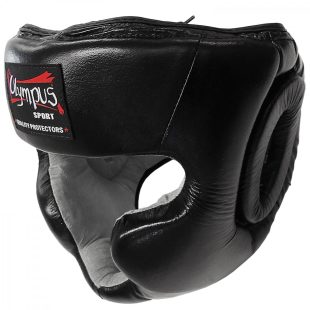 Κάσκα Προσώπου και Κεφαλής Olympus Leather Training (4068409)