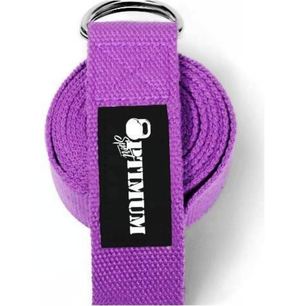 Ζώνη Yoga Μωβ Optimum Sport (EX044) - Image 2