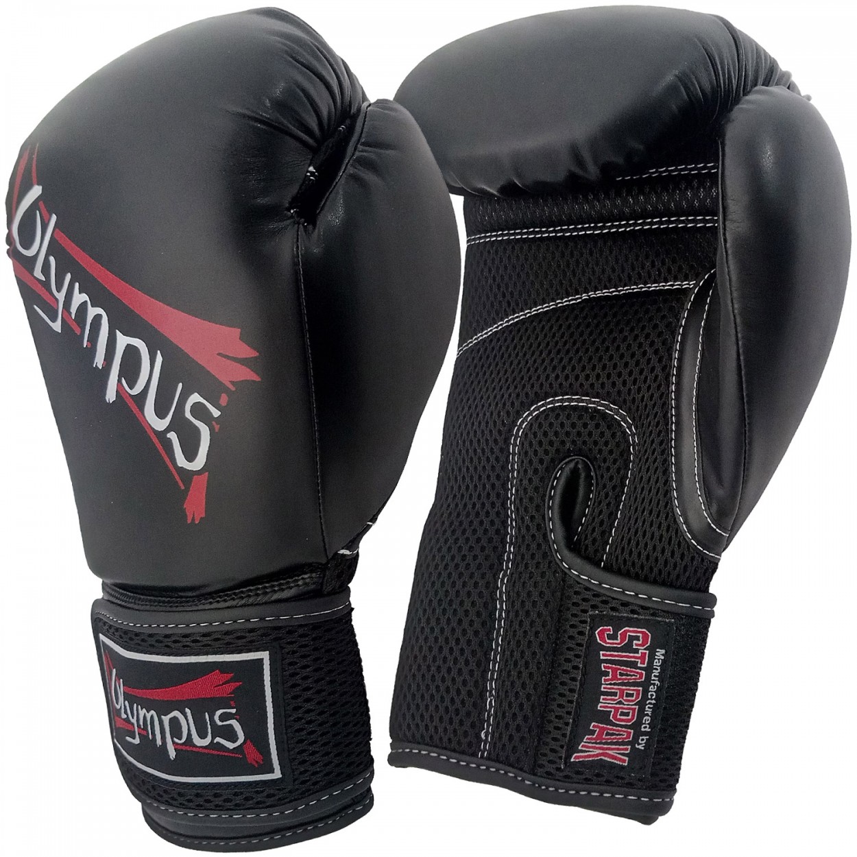 401001-boxing-gloves-olympus-beginner-black2-1250x1250-1 Πυγμαχικά Γάντια “BEGINNER” Olympus (Μαύρο) - Image 1