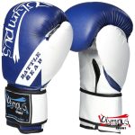 Πυγμαχικά Γάντια Olympus Battle Gear PU Μπλε/Λευκό - Image 2