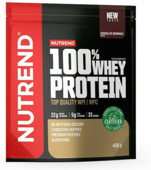 100% Whey Protein GFC 400g (Chocolate Brownies) Nutrend