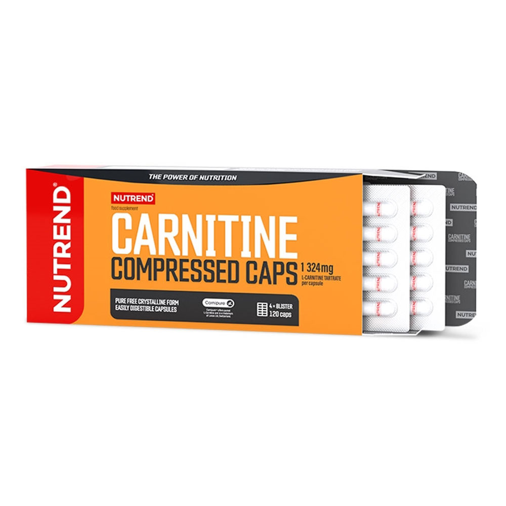 01-176-167-carnitine-compressed-cap-web Carnitine Compressed 120 caps (Nutrend) - Image 1