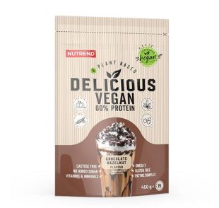 Delicious Vegan Protein 450g (Chocolate Hazelnut) Nutrend