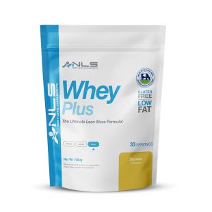 Whey Plus 1000g Bag (NLS) Banana