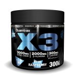 X3 Pre-Workout 300g (Blue Raspberry) (Quamtrax)