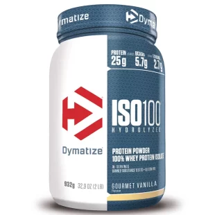 Iso 100 Hydrolyzed 932g (Gourmet Vanilla) Dymatize