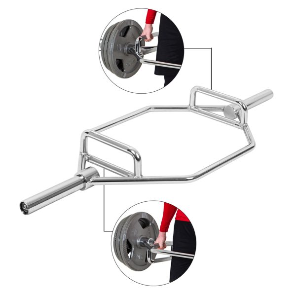 Μπάρα Deadlift (Hex Bar) Φ.50 140cm Optimum Sport CX-OB001 - Image 3