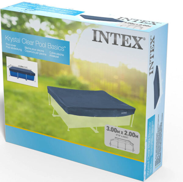 Προστατευτικό Κάλυμμα Πισίνας Intex Metal Frame 300x200cm - Image 3