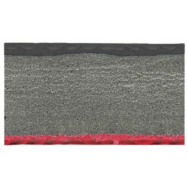 Δάπεδο Προστασίας EVA Διαμάντι 100x100 2,5cm Κόκκινο-Γκρι-Μαύρο - Image 2