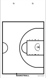 Ταμπλό Προπονητή Basket Διπλής Όψης - Image 2