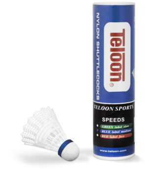 Μπαλάκια Badminton Προπόνησης Νάιλον, μεσαίας ταχύτητας (6 τμχ.)