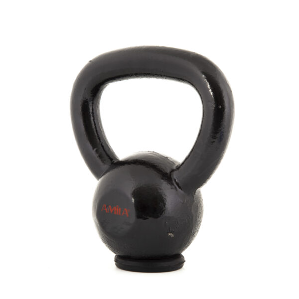 AMILA Kettlebell Cast Iron Rubber Base 4Kg - Image 3
