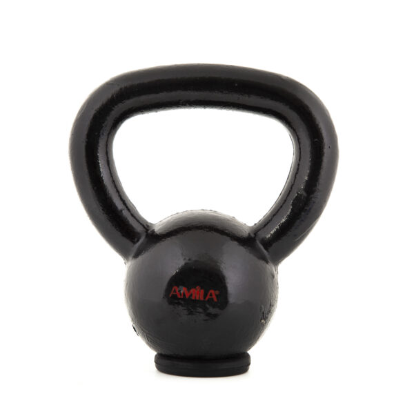 AMILA Kettlebell Cast Iron Rubber Base 4Kg - Image 4