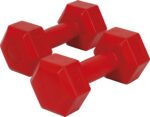 Αλτήρας Εξάγωνος Plastic Series 1,00Kg (Ζευγάρι)