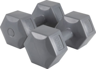 Αλτήρας Εξάγωνος Plastic Series 5,00Kg (Ζευγάρι)
