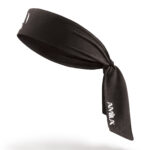 Περιμετώπιο Bandana AMILA Tie Band Μαύρο