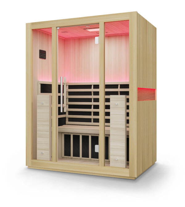 Σάουνα Υπερύθρων 3 Ατόμων Full Spectrum (Espoo Uv3) Amila (46074) - Image 3