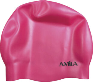 Σκουφάκι Κολύμβησης AMILA Medium Hair Ροζ