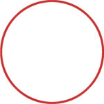 Χούλα-Χουπ 60cm - Φ18mm - 120gr, Κόκκινο