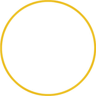 Χούλα-Χουπ 60cm - Φ18mm - 120gr, Κίτρινο