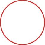 Χούλα-Χουπ 70cm - Φ19mm - 175gr, Κόκκινο