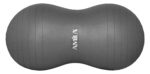 Μπάλα Γυμναστικής AMILA GYMBALL Peanut 50cm Μαύρη - Image 2