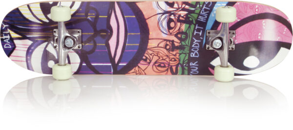 Τροχοσανίδα Skateboard AMILA Skatebird+ Tiki - Image 2