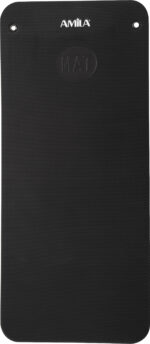 Επαγγελματικό Στρώμα Γυμναστικής EVA 100x60x1,5cm (Μαύρο) Amila (81749)
