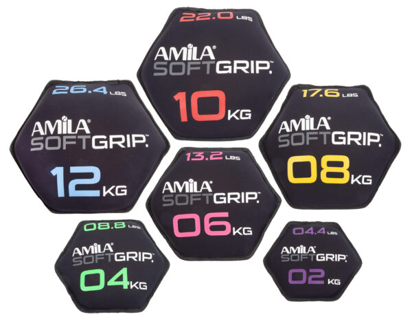 Δίσκος Βαρίδιο Soft Grip 12Kg - Image 3
