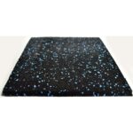 Λαστιχένιο Πάτωμα, Ρολό EPDM, 10x1,2m 6mm Blue Flecks - Image 3
