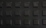 Λαστιχένιο Πάτωμα Original Πλακάκι 100x100cm 15mm Μαύρο - Image 3