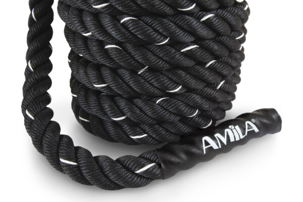 Σχοινί Προπόνησης Crossfit AMILA Battle Rope NS 15m - Image 2