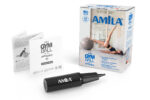 Μπάλα Γυμναστικής AMILA GYMBALL 65cm Μαύρη - Image 3